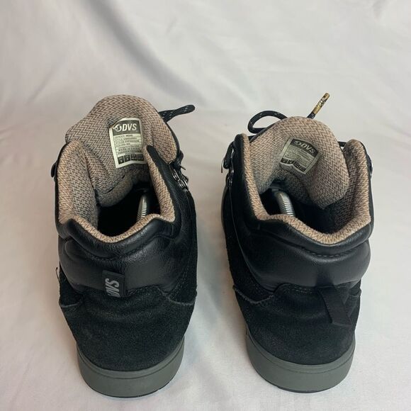 DVS Vanguard+ Men's Black Skateboard Boots Size 9 - Picture 5 of 8